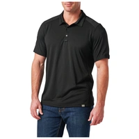 Paramount Crest S/S Polo Black
