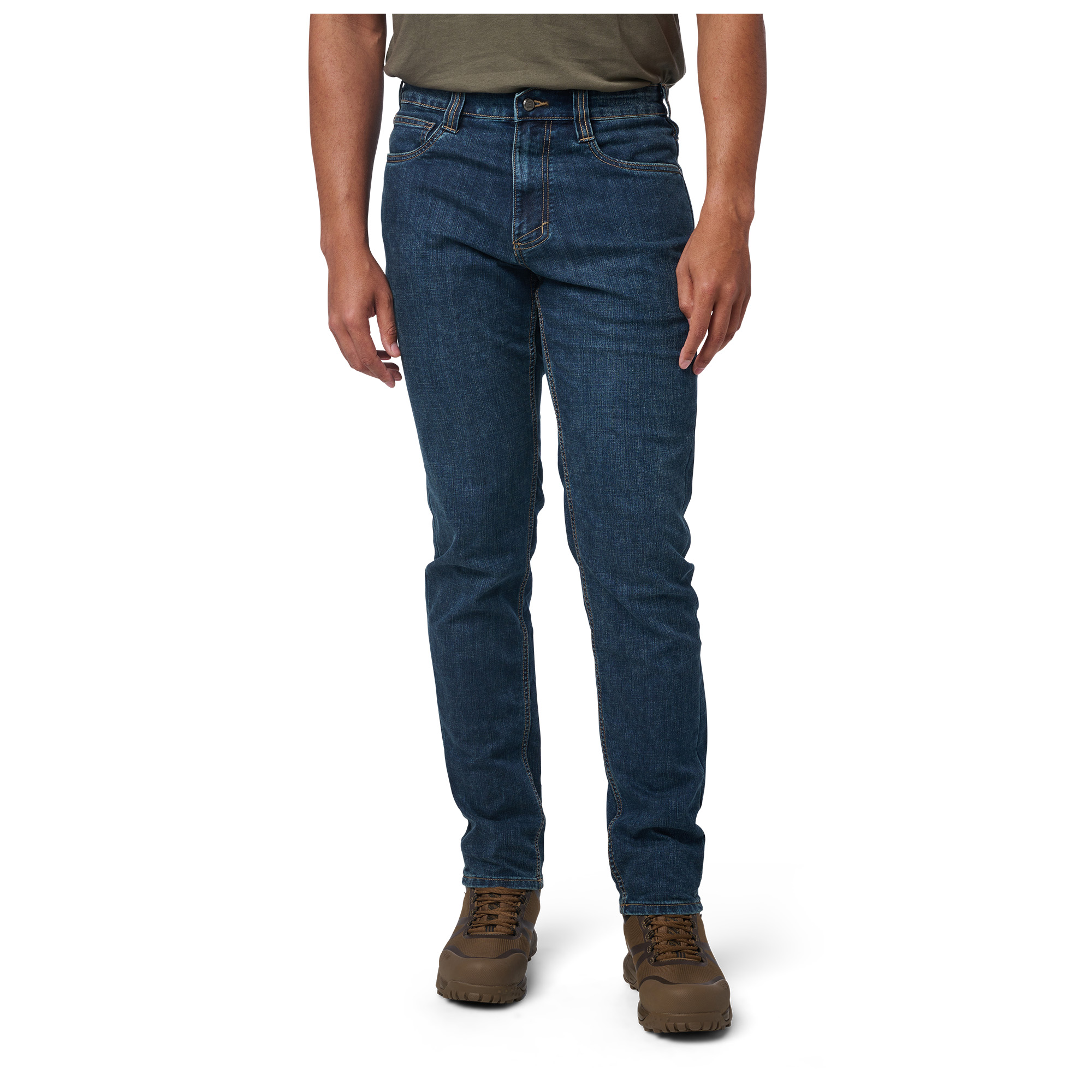 Defender-Flex Slim Jean Basic Blue Wash