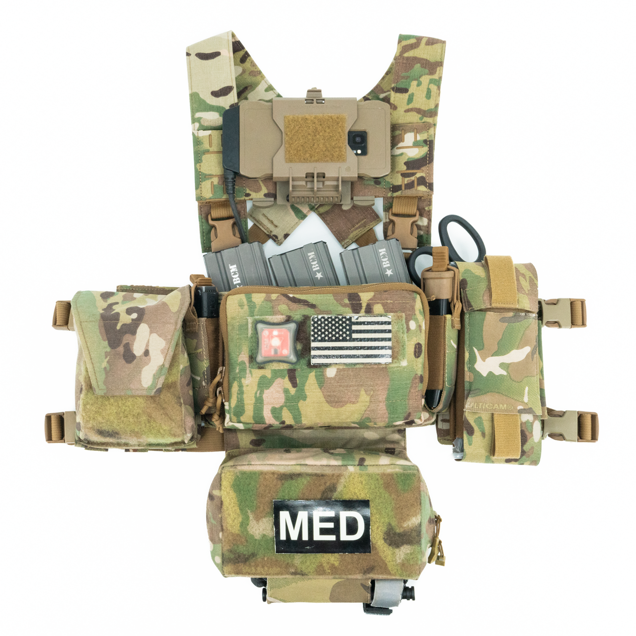 Disruptive Environments Micro Chest Rig Multicam