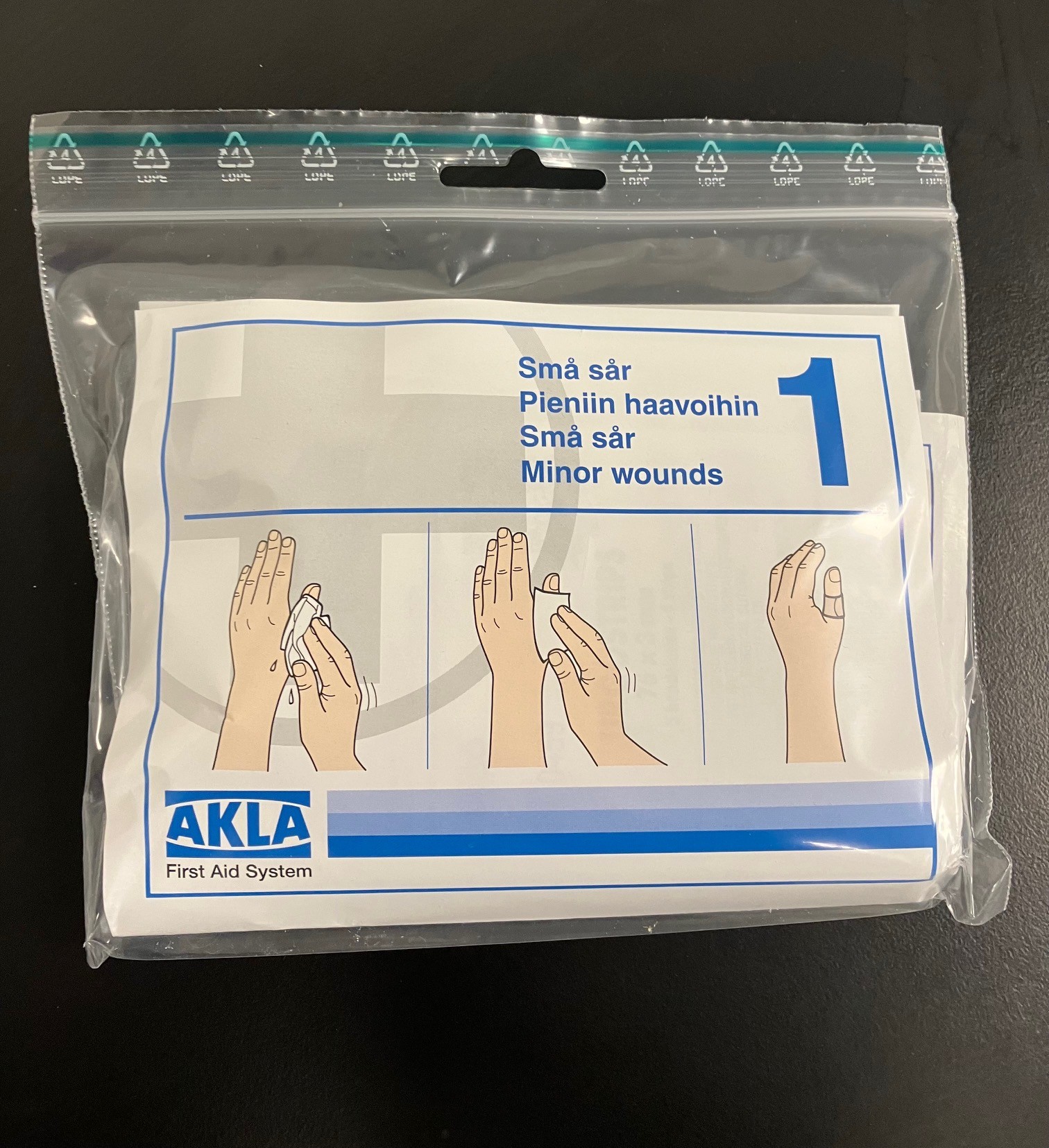 AKLA Förbandspåse 1
