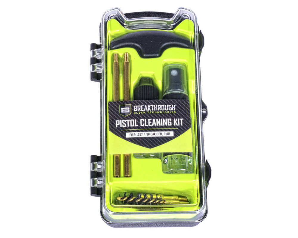 BCT Vision Series Pistol Cleaning Kit - .35 Cal / .38 Cal / 9mm