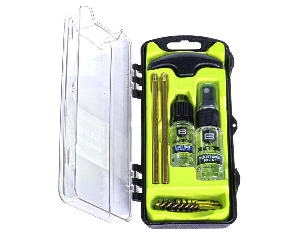 BCT Vision Series Pistol Cleaning Kit - .35 Cal / .38 Cal / 9mm