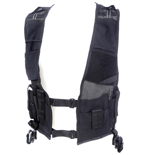 Dold utrustningsväst -12 FIN Black Small