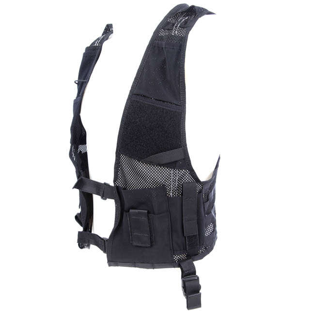 Dold utrustningsväst -12 FIN Black Small