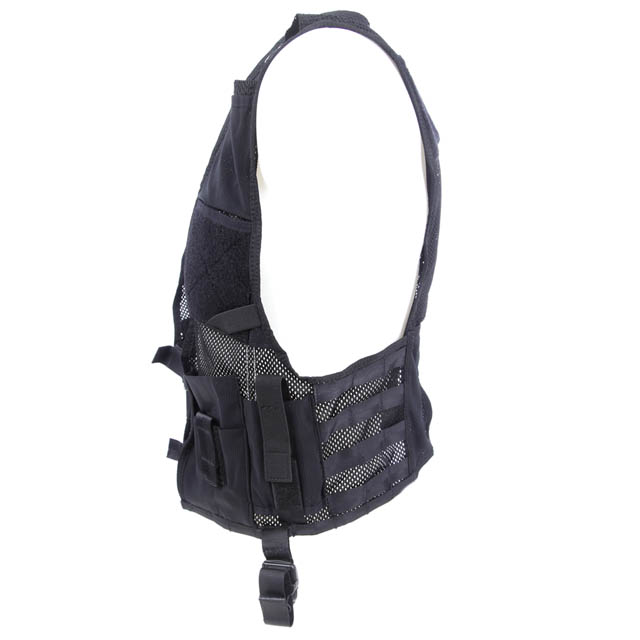 Dold utrustningsväst -12 FIN Black Small