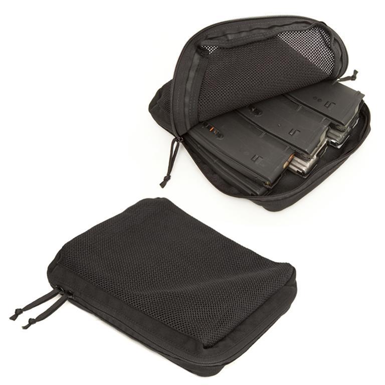 Large Mesh Pouch Black