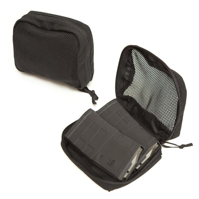 Medium Mesh Pouch Black