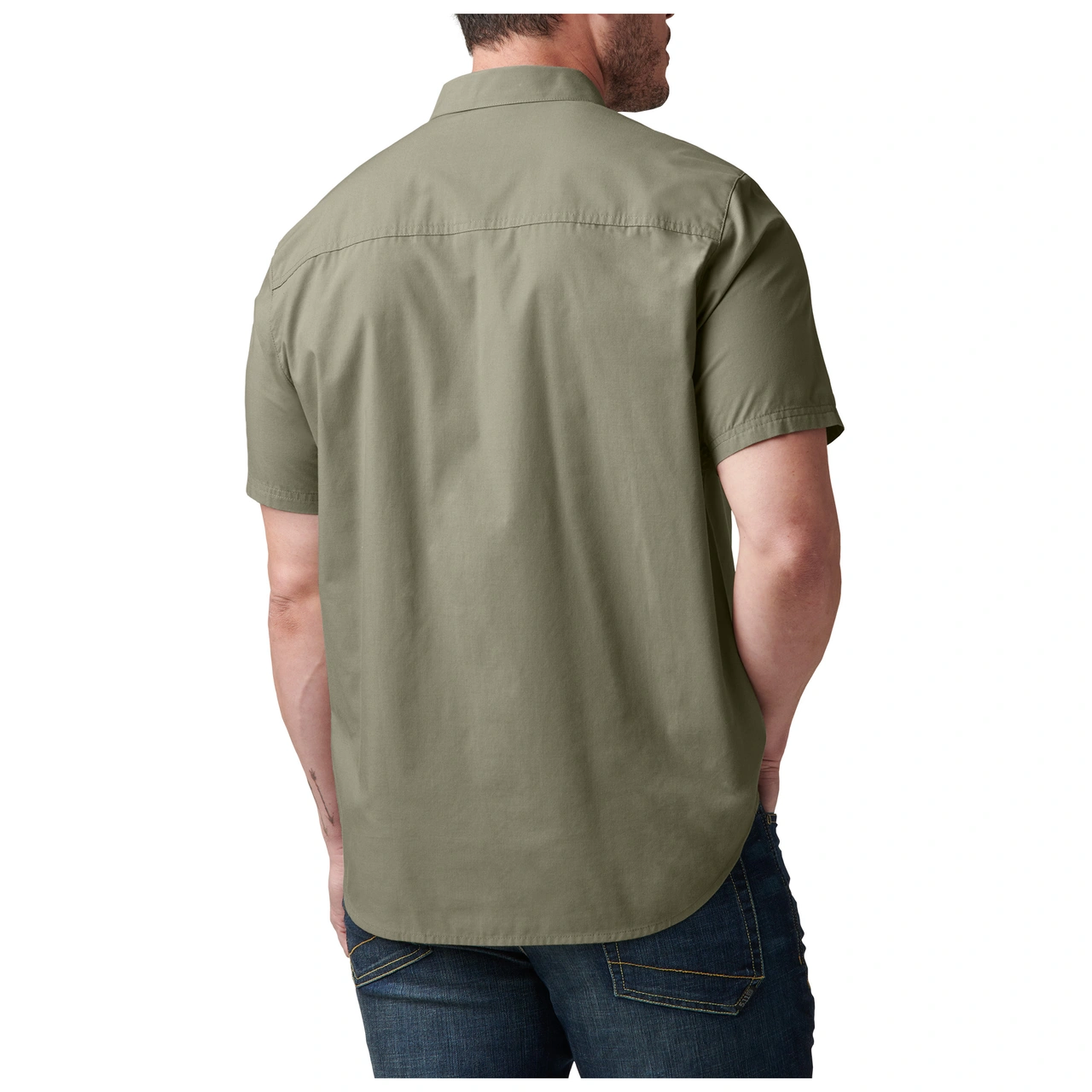 Wyatt Short Sleeve Shirt Sage Green Small