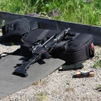 34×64 CM DUAL WEAPON BAG -11 Black