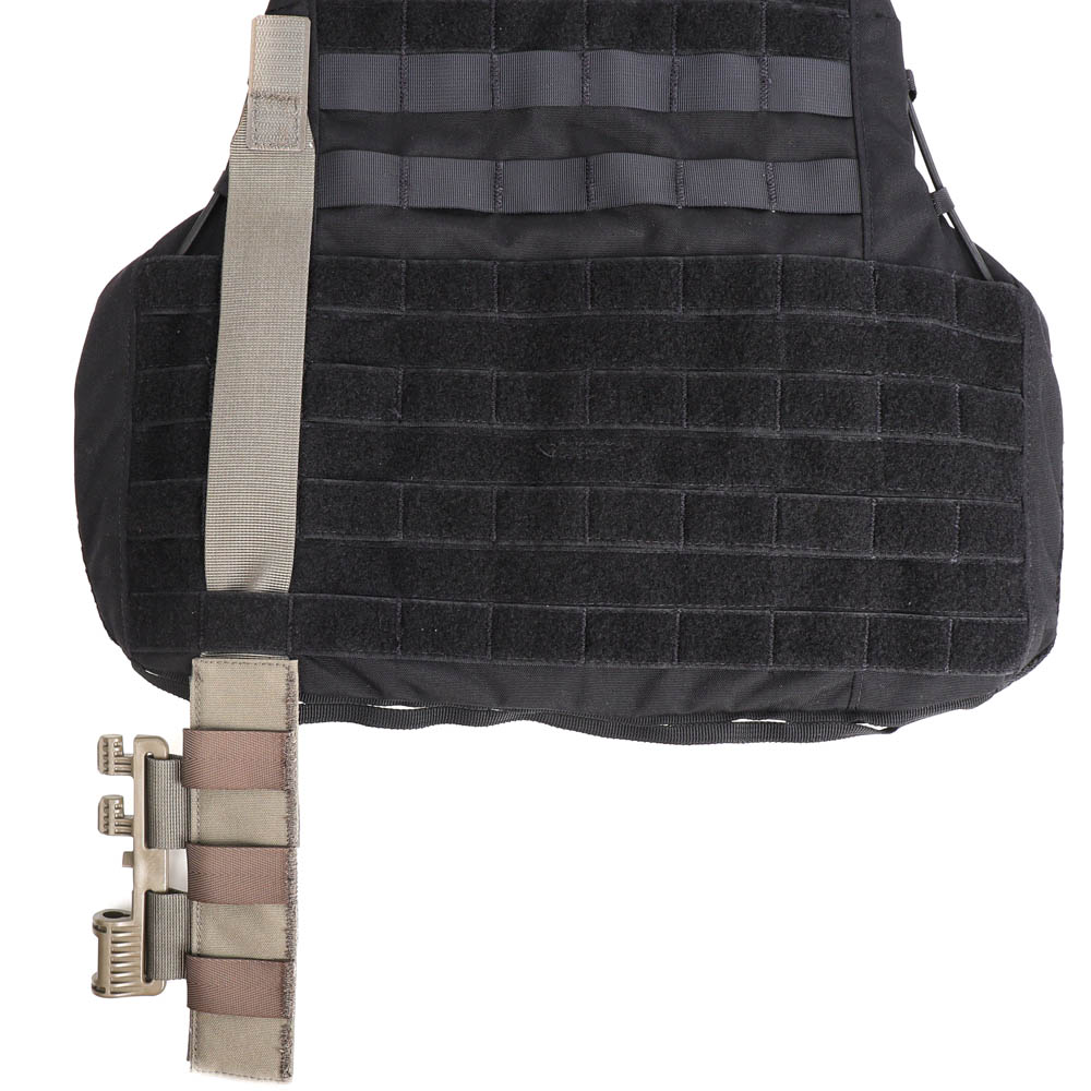 Squeeze Buckle Closure 1.0 Grey