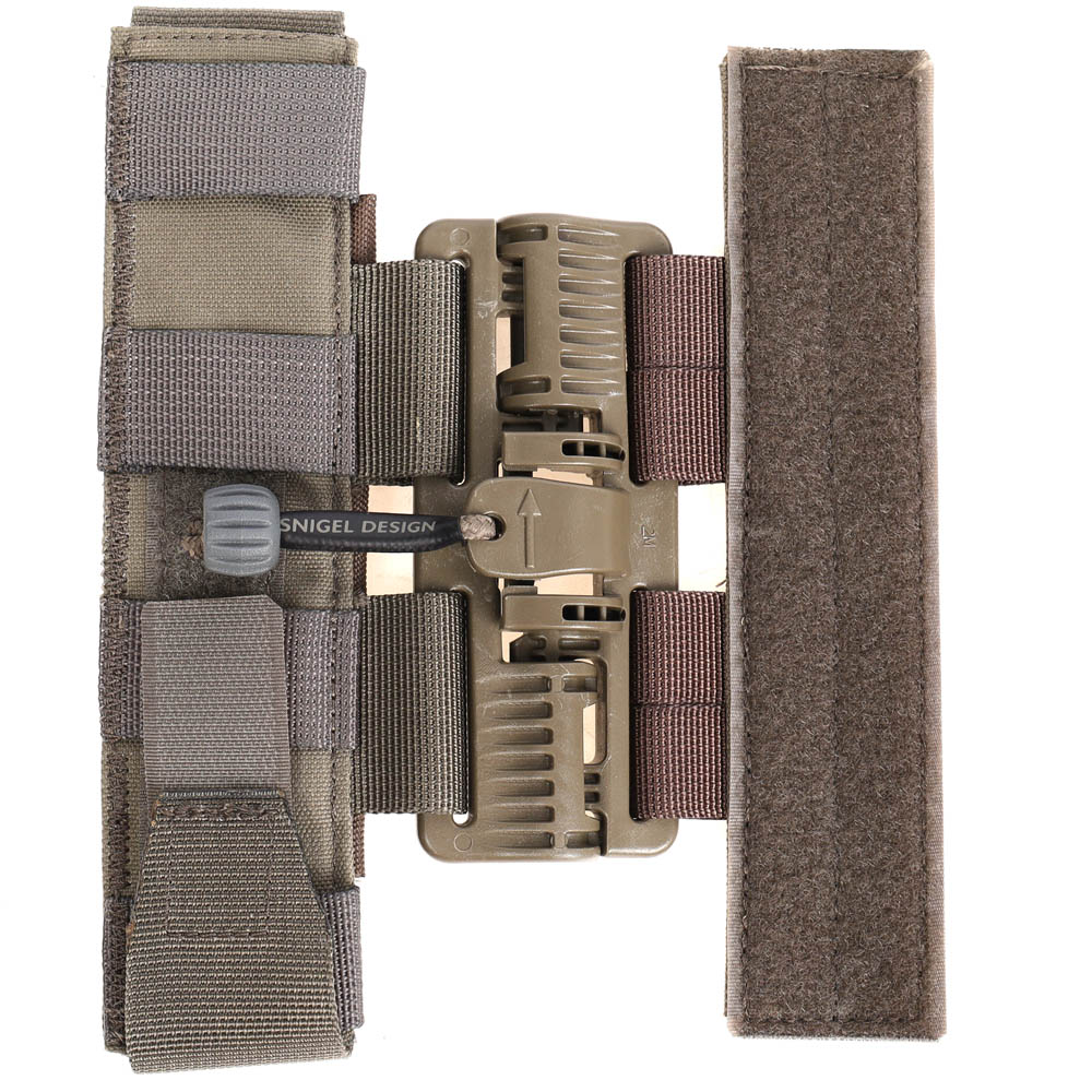 Squeeze Buckle Closure 1.0 Grey