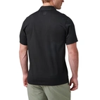 Archer Crest S/S Polo Black Small