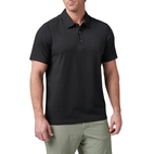 Archer Crest S/S Polo Black Small