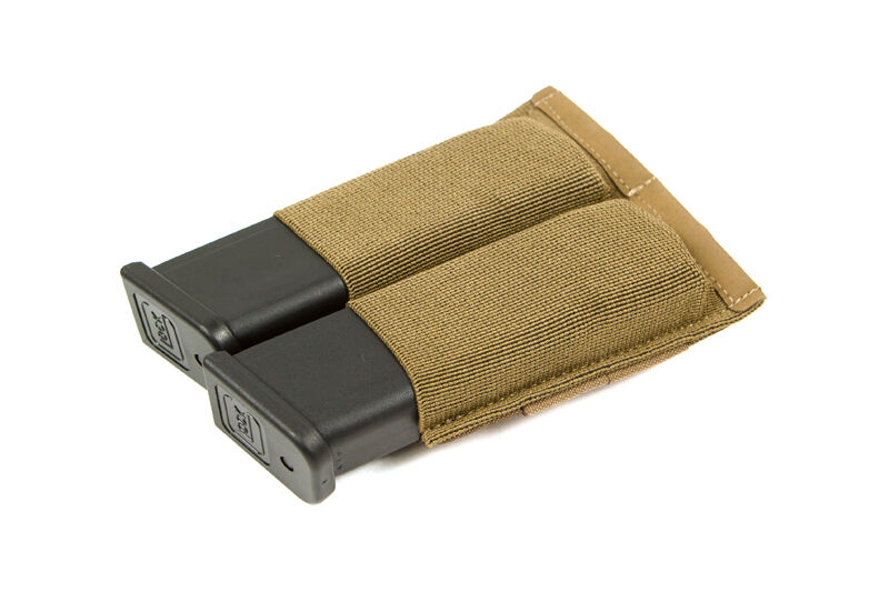 HW Ten Speed Double Pistol Mag Pouch Coyote Brown