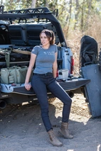 Womens Defender Flex Pant Volcanic 10-Long