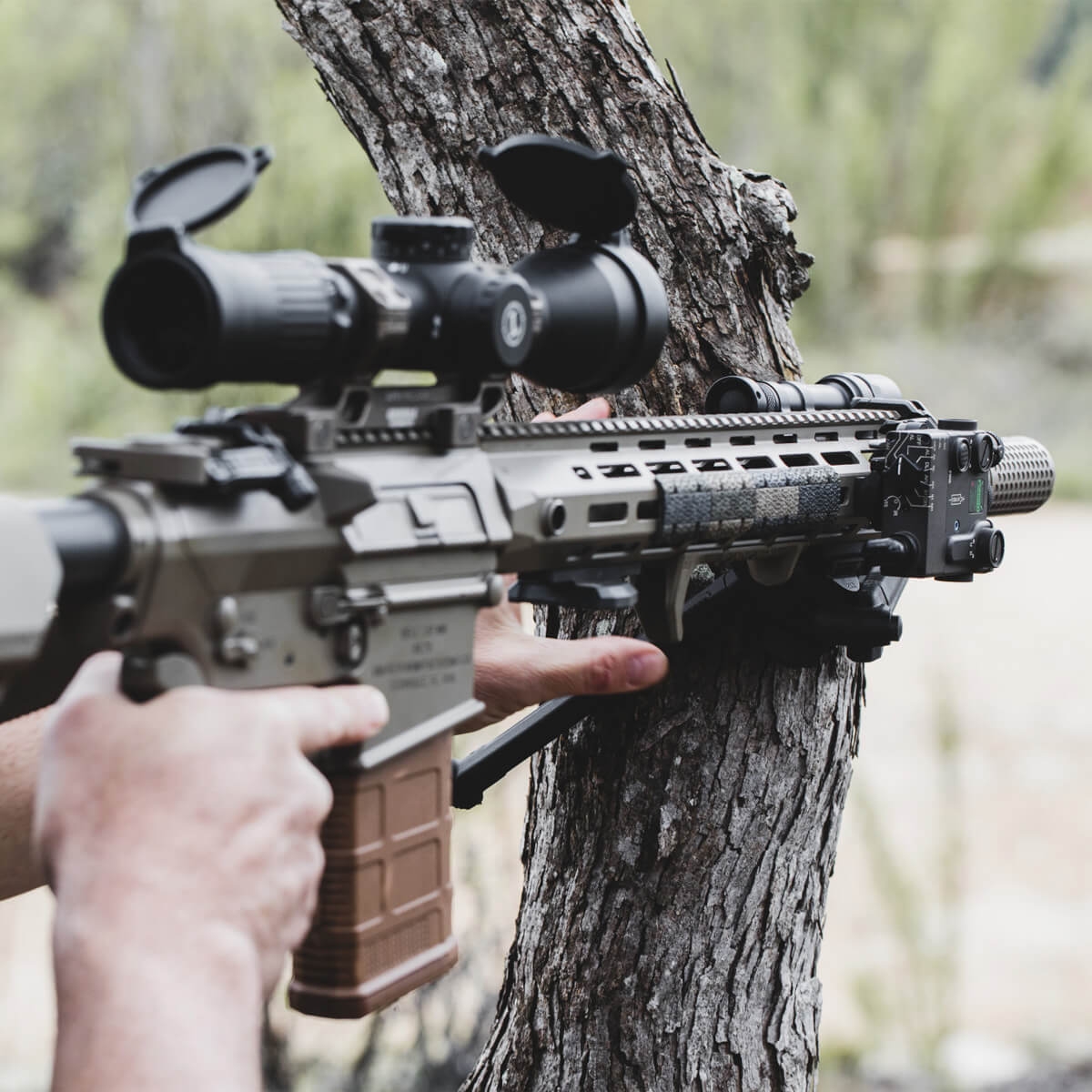 M-LOK™ Rail Cover, Type 2 Olive Drab Green