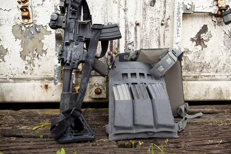 HW Ten-Speed Quad MP7 Mag Pouch Wolf Grey