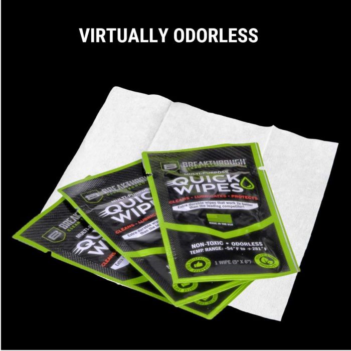 SYNTHETIC CLP QUICK WIPES - 12 PACK - (5" X 6" WIPES)
