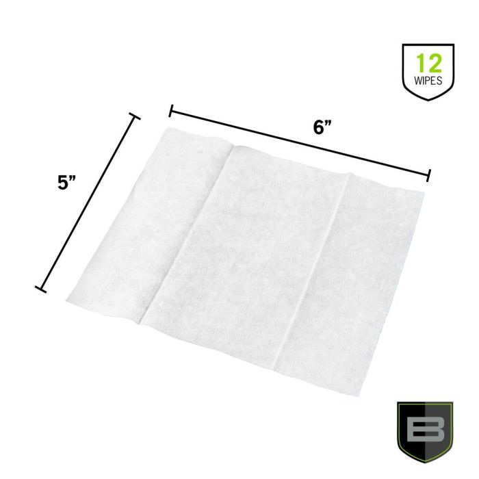 SYNTHETIC CLP QUICK WIPES - 12 PACK - (5" X 6" WIPES)