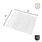 SYNTHETIC CLP QUICK WIPES - 12 PACK - (5" X 6" WIPES)