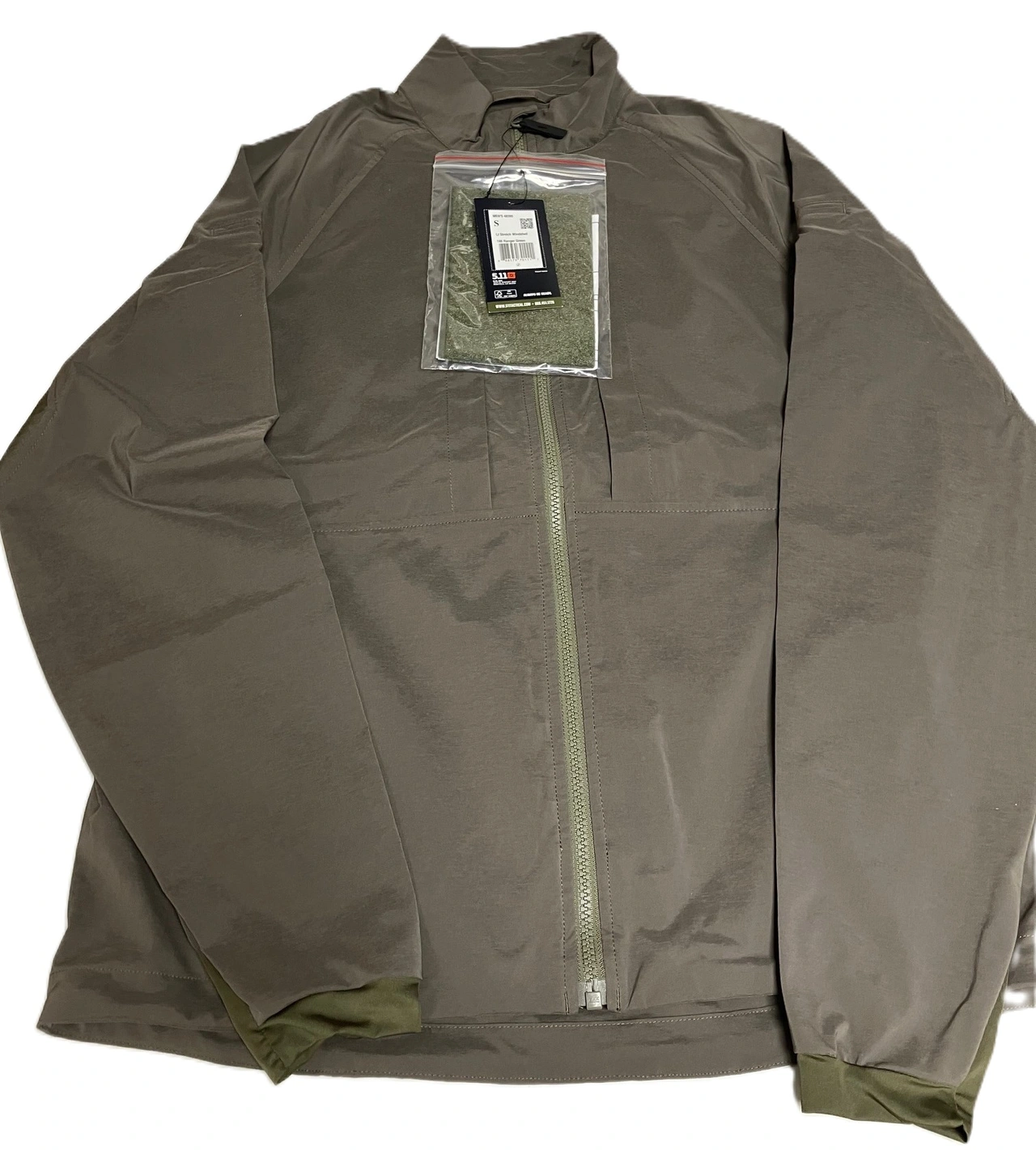 LT STRETCH WINDSHELL Ranger Green Small