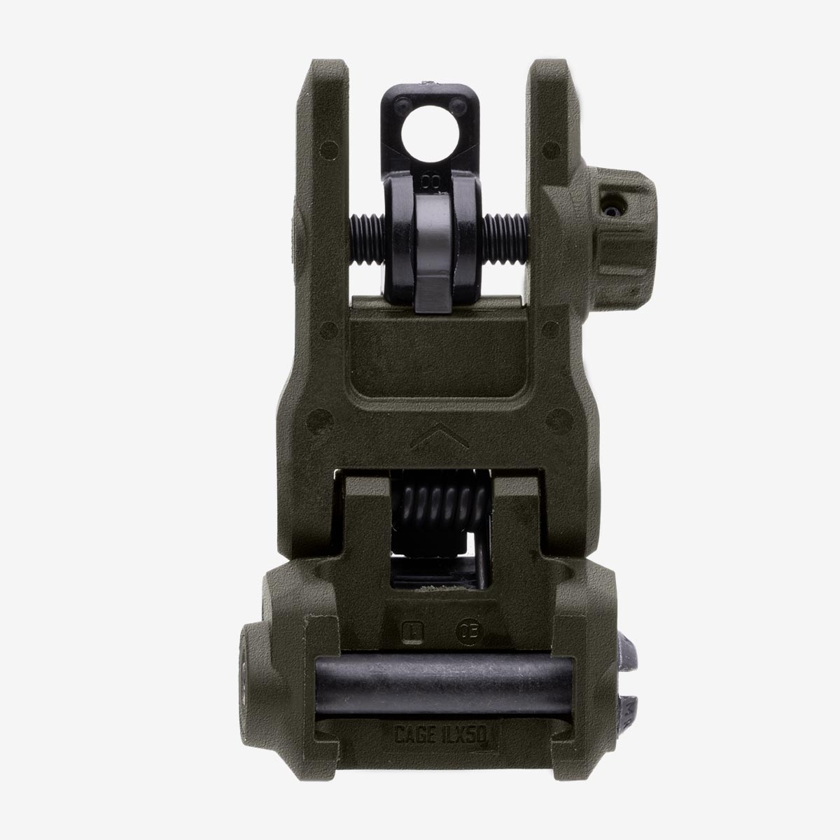 MBUS 3 Sight Rear Olive Drab Green