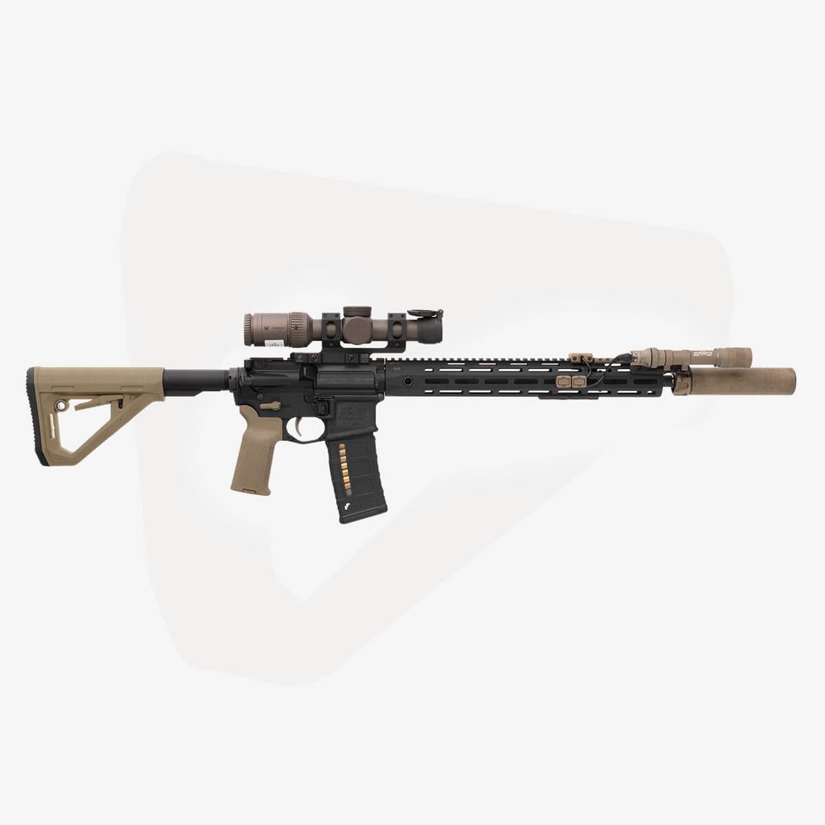 Dual Tension Carbine Stock FDE