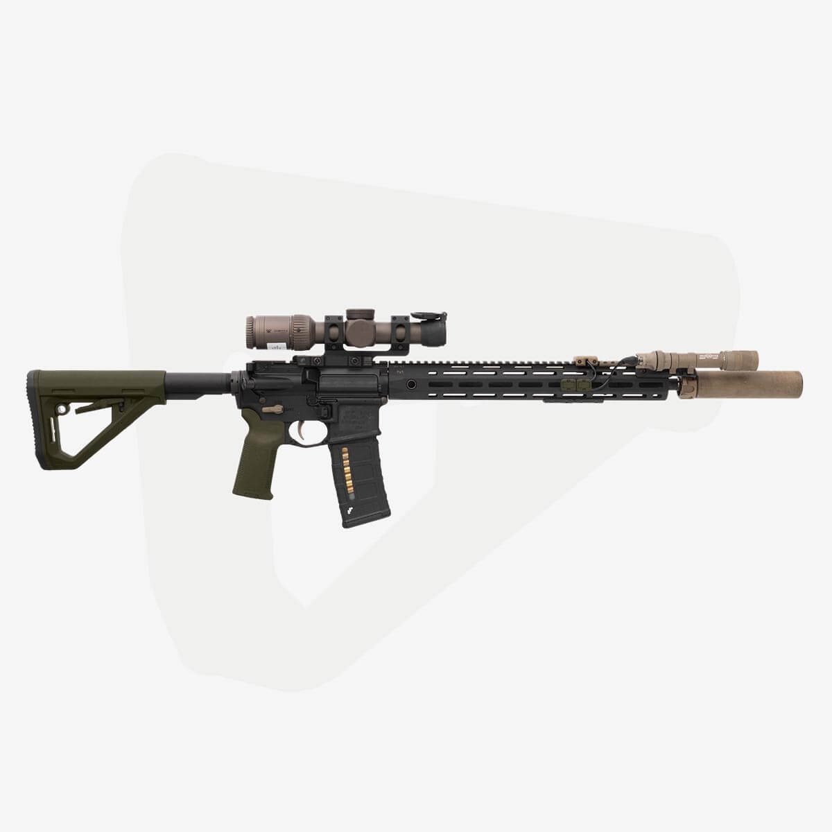 Dual Tension Carbine Stock Olive