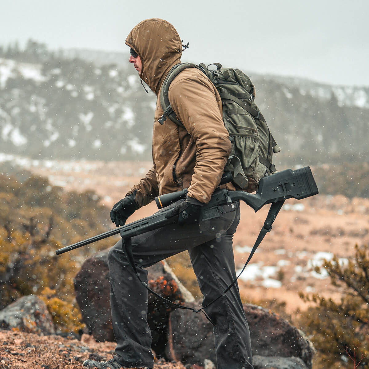 Hunter 110 Stock – Savage® 110 Short Action Black Left