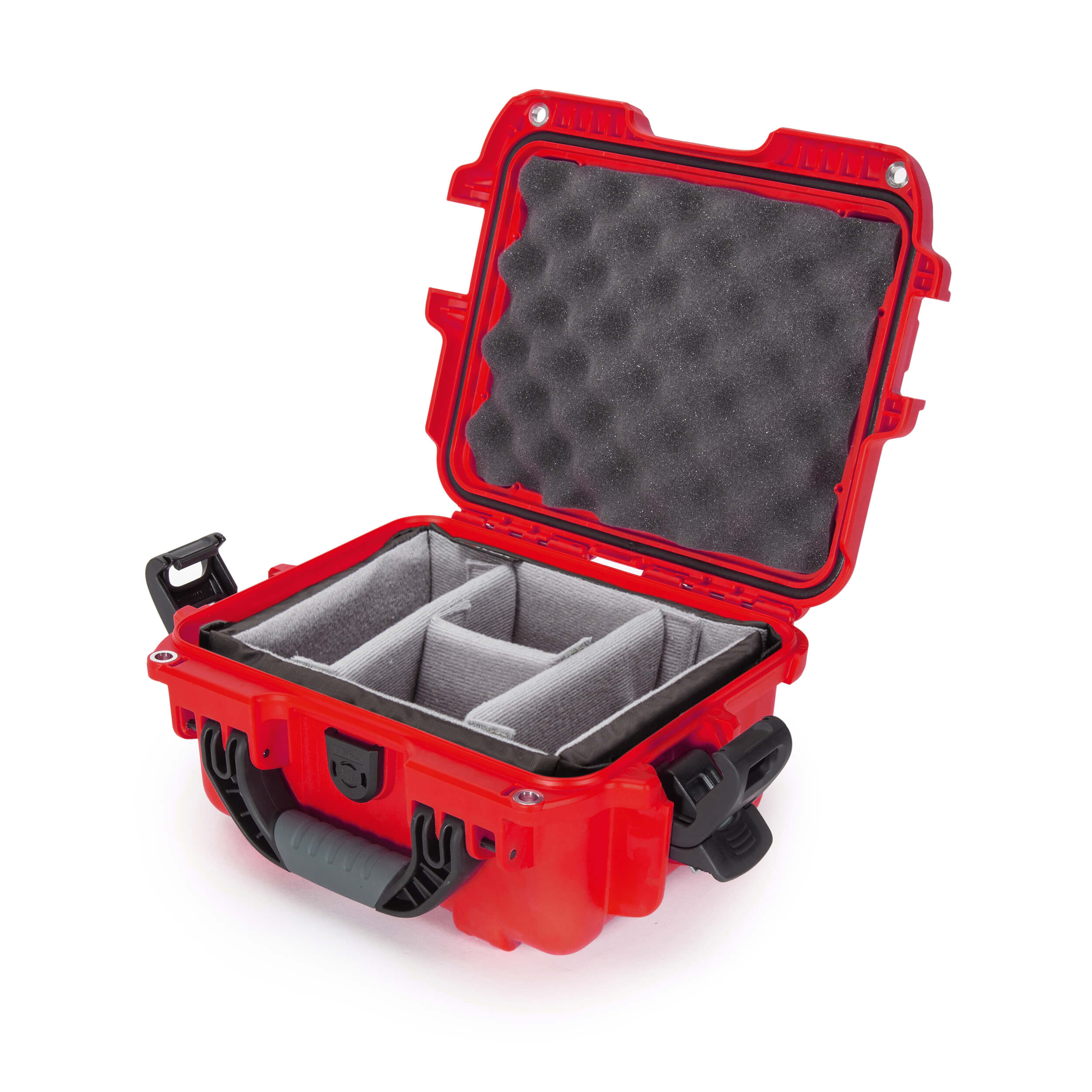 Nanuk 905 Case w/padded divider - Red
