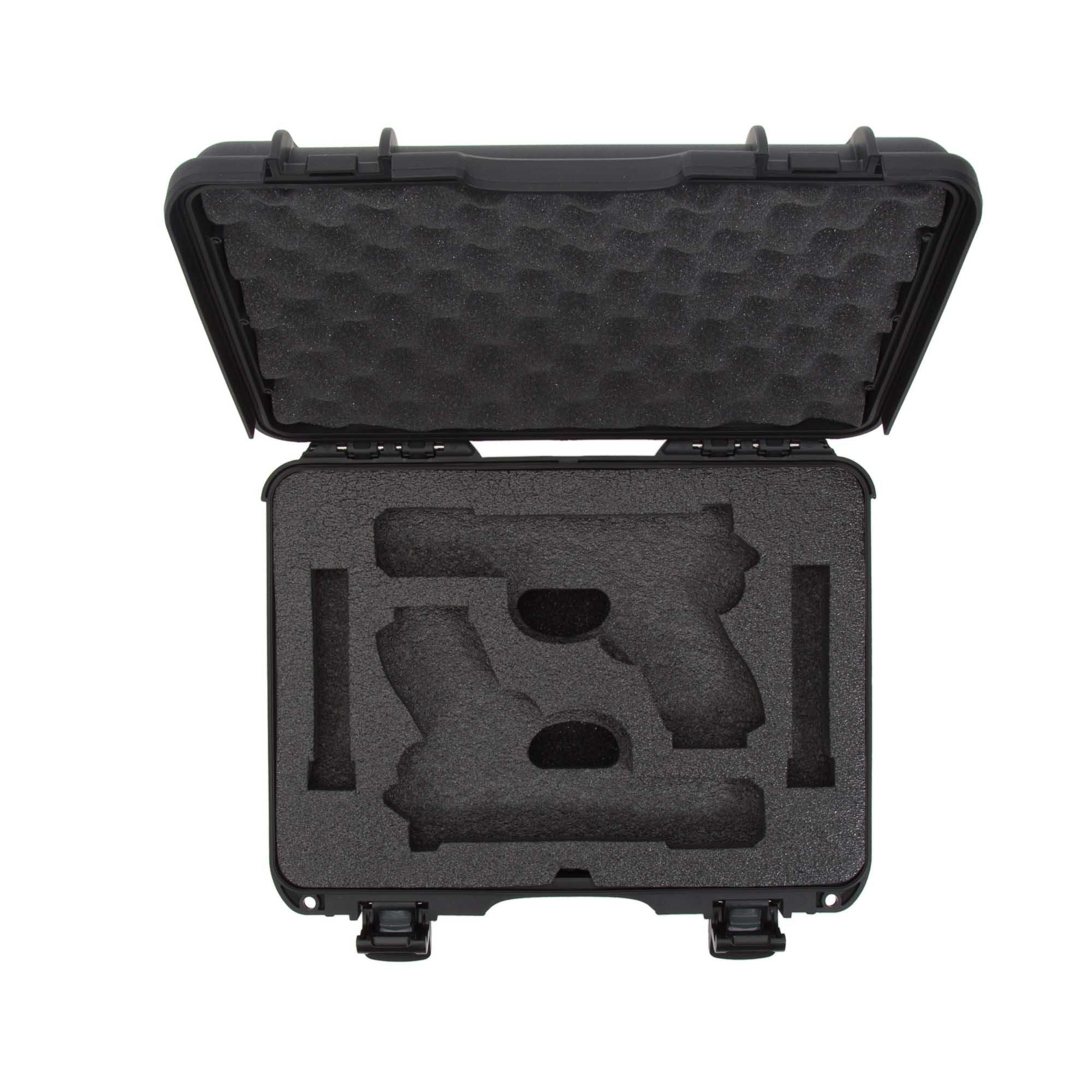 Nanuk 910 2 Up Gun Case for Glock  - Black