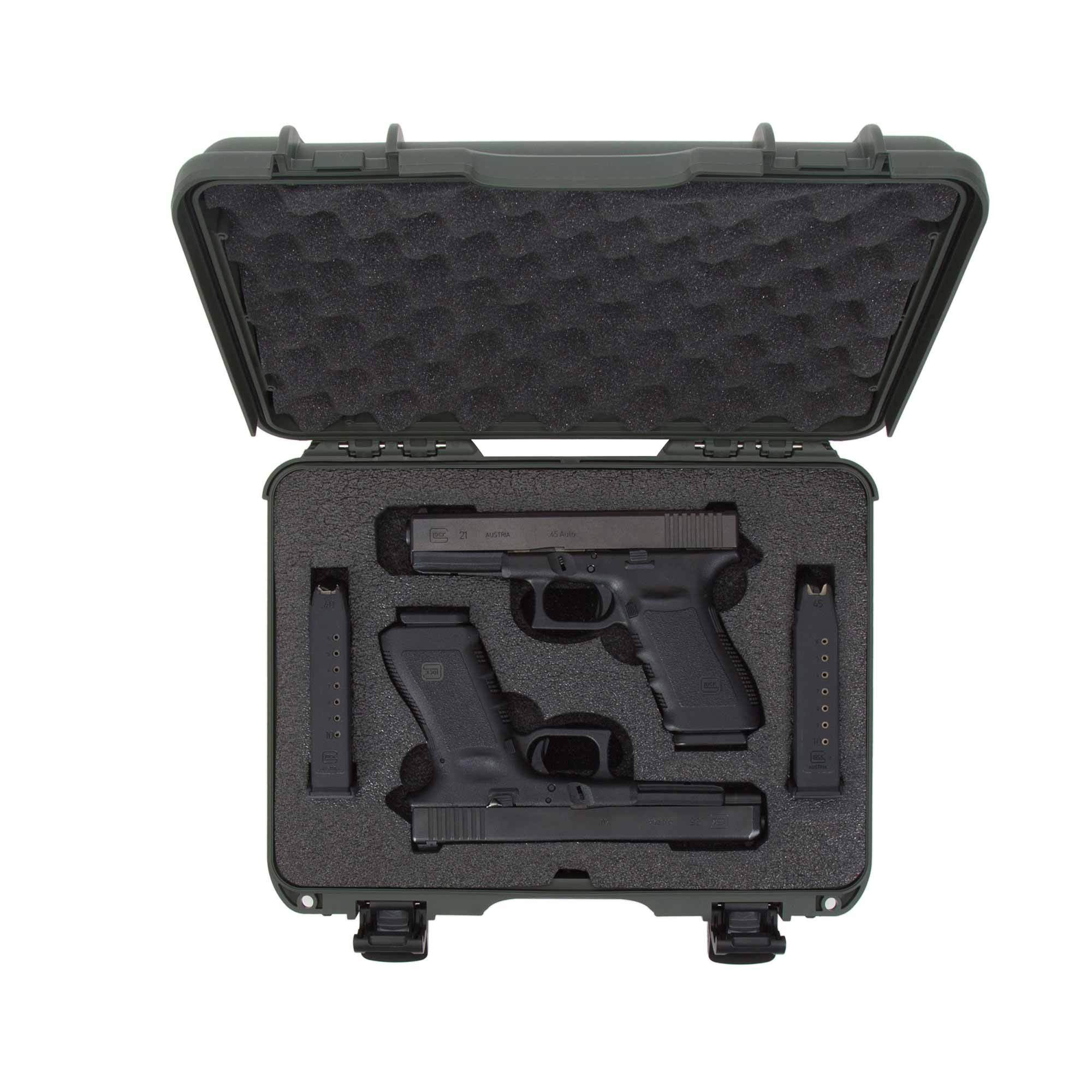 Nanuk 910 2 Up Gun Case for Glock  - Black