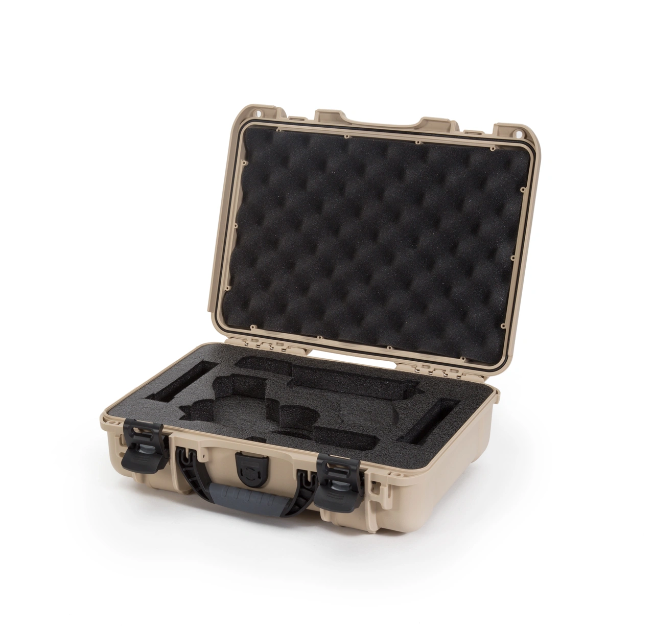 Nanuk 910 2 Up Gun Case for Glock  - Tan