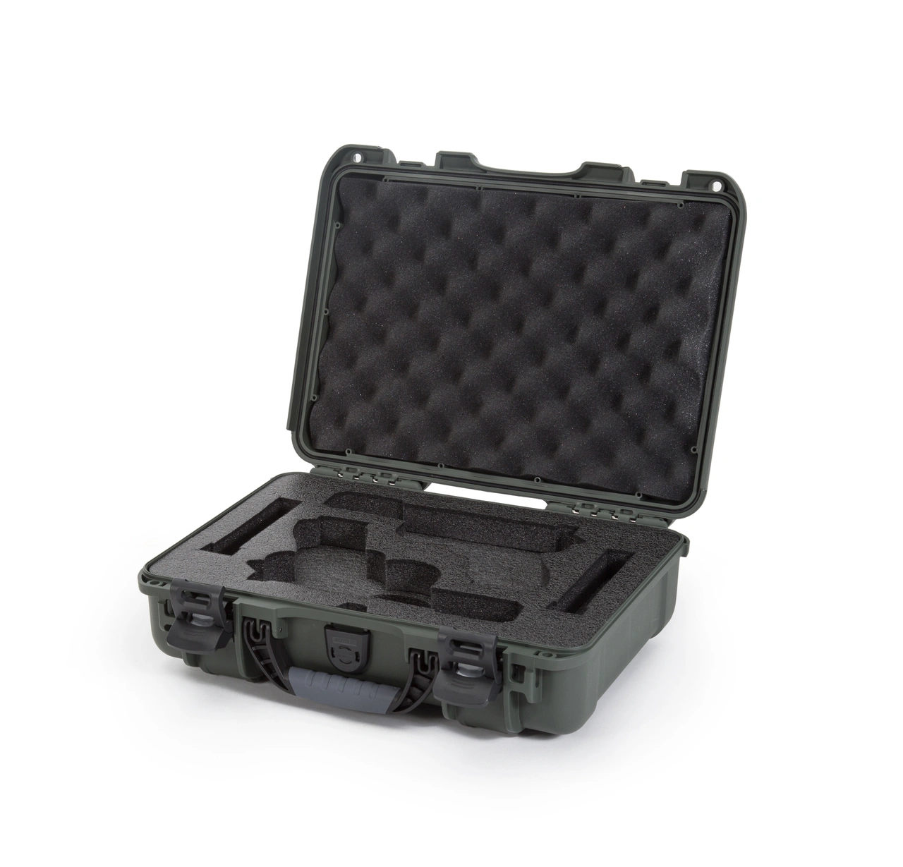 Nanuk 910 2 Up Gun Case for Glock  - Olive