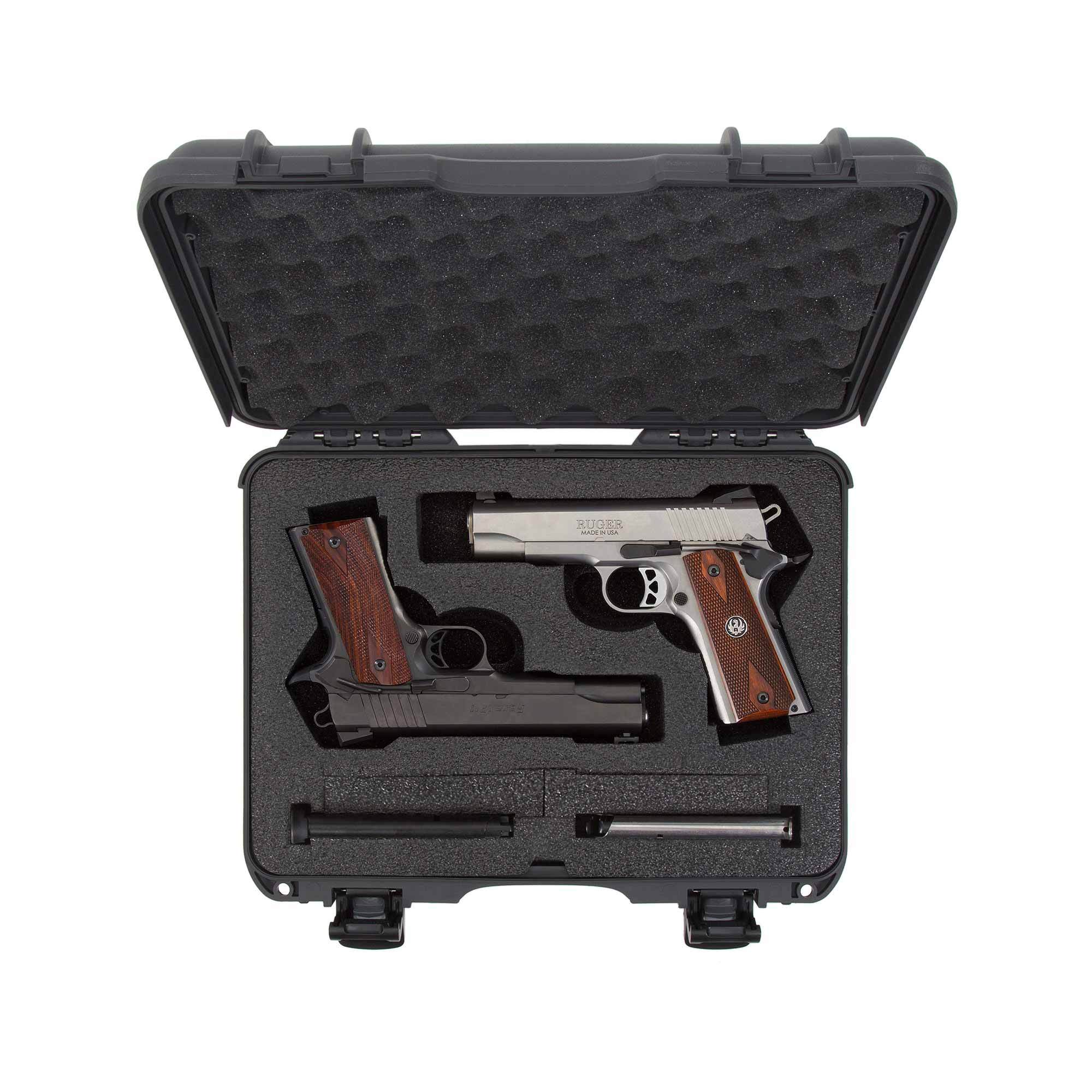 Nanuk 910 2UP Classic Gun Case - Black