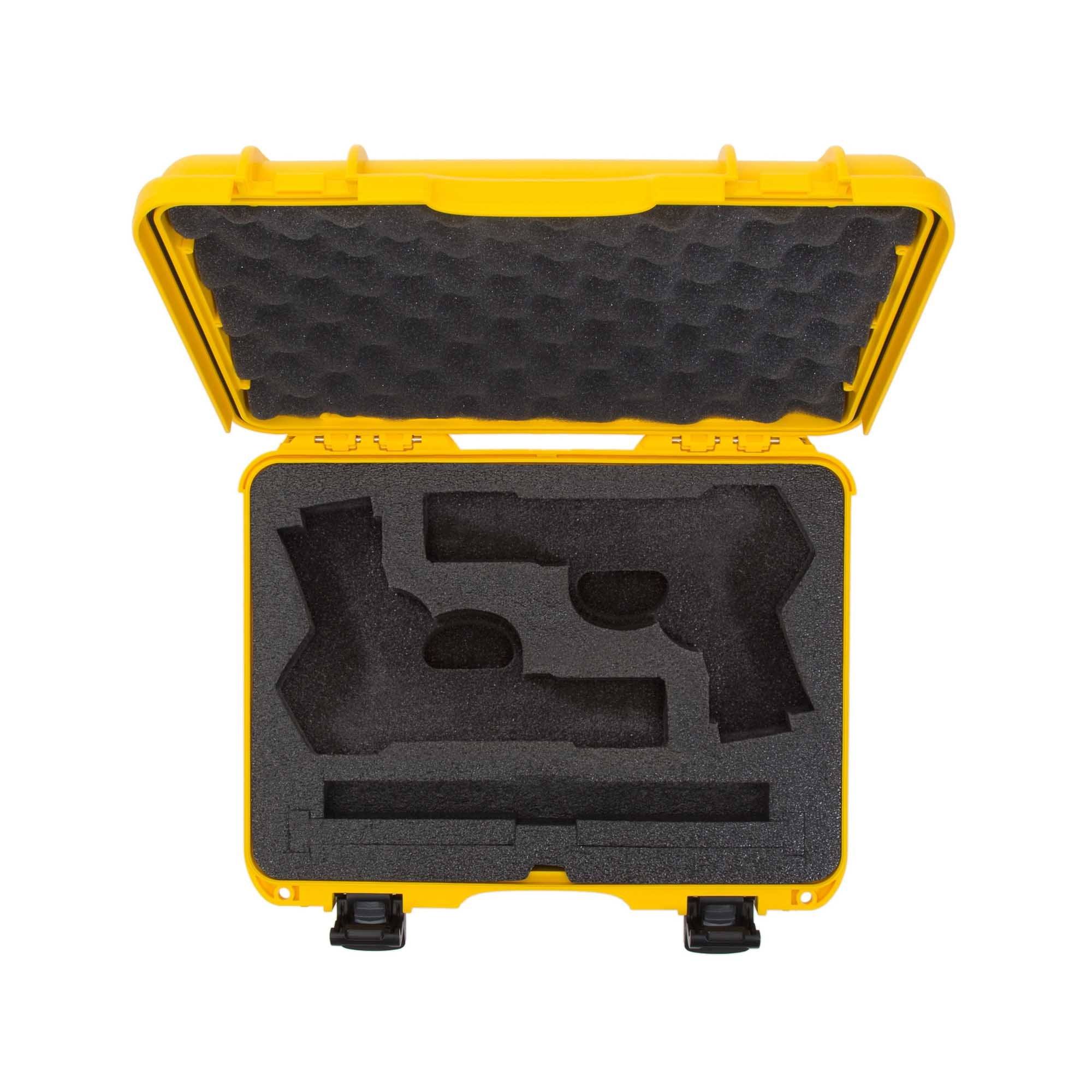 Nanuk 910 2UP Classic Gun Case - Yellow