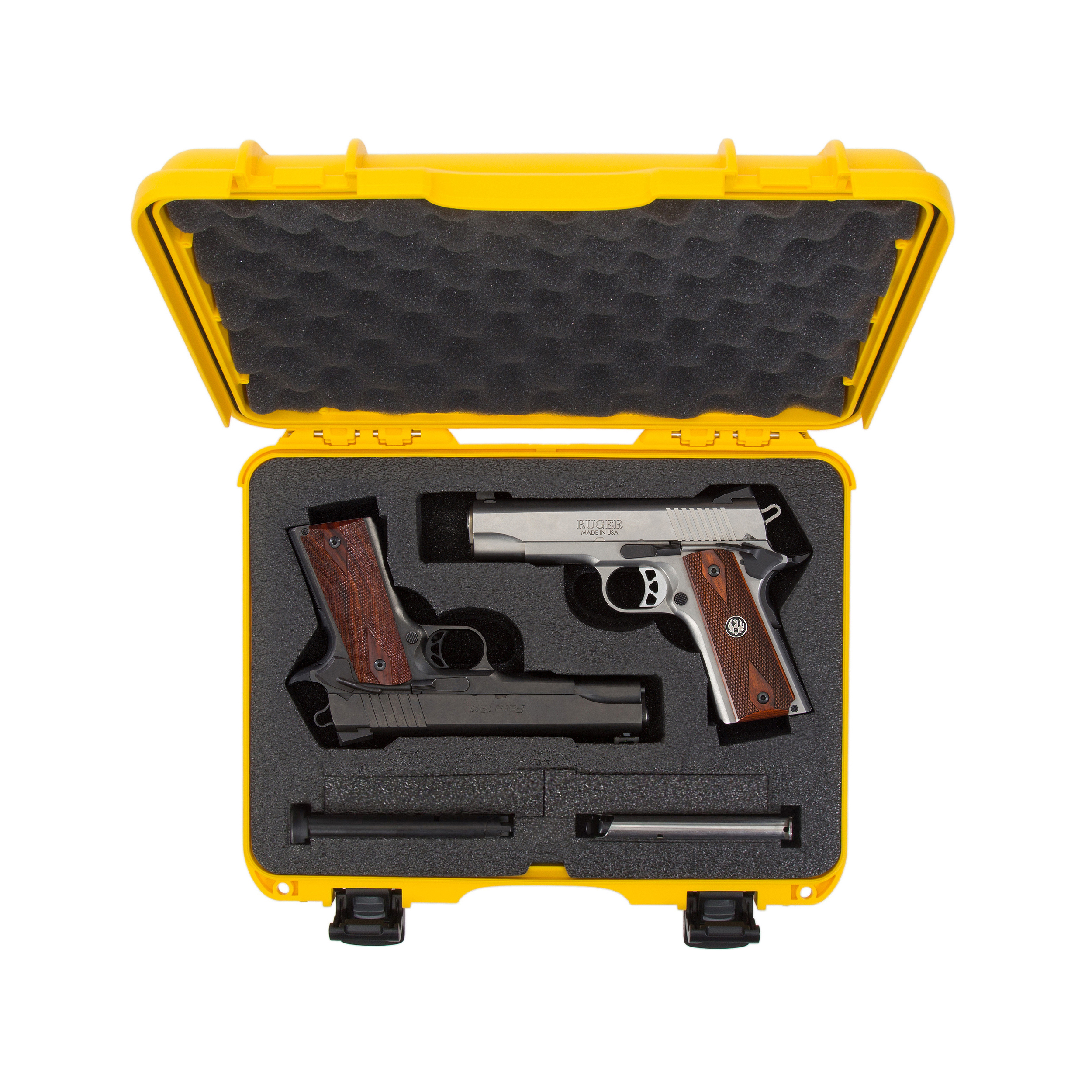 Nanuk 910 2UP Classic Gun Case - Yellow
