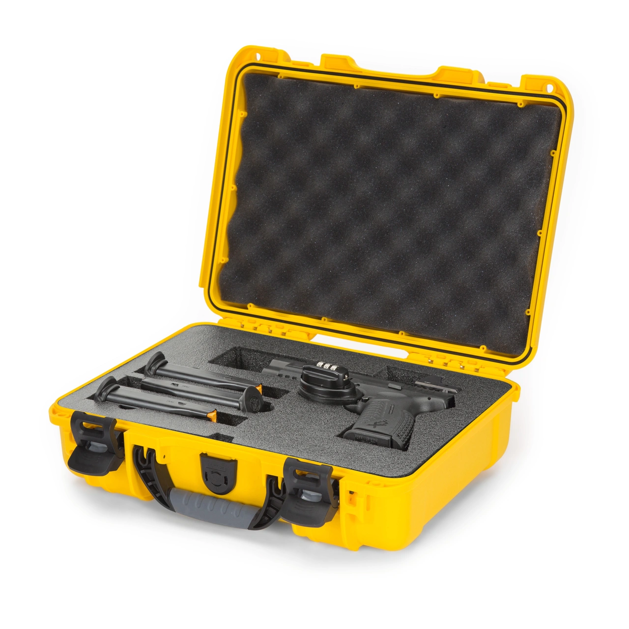 Nanuk 910 Pistol Optic Ready Case - Yellow