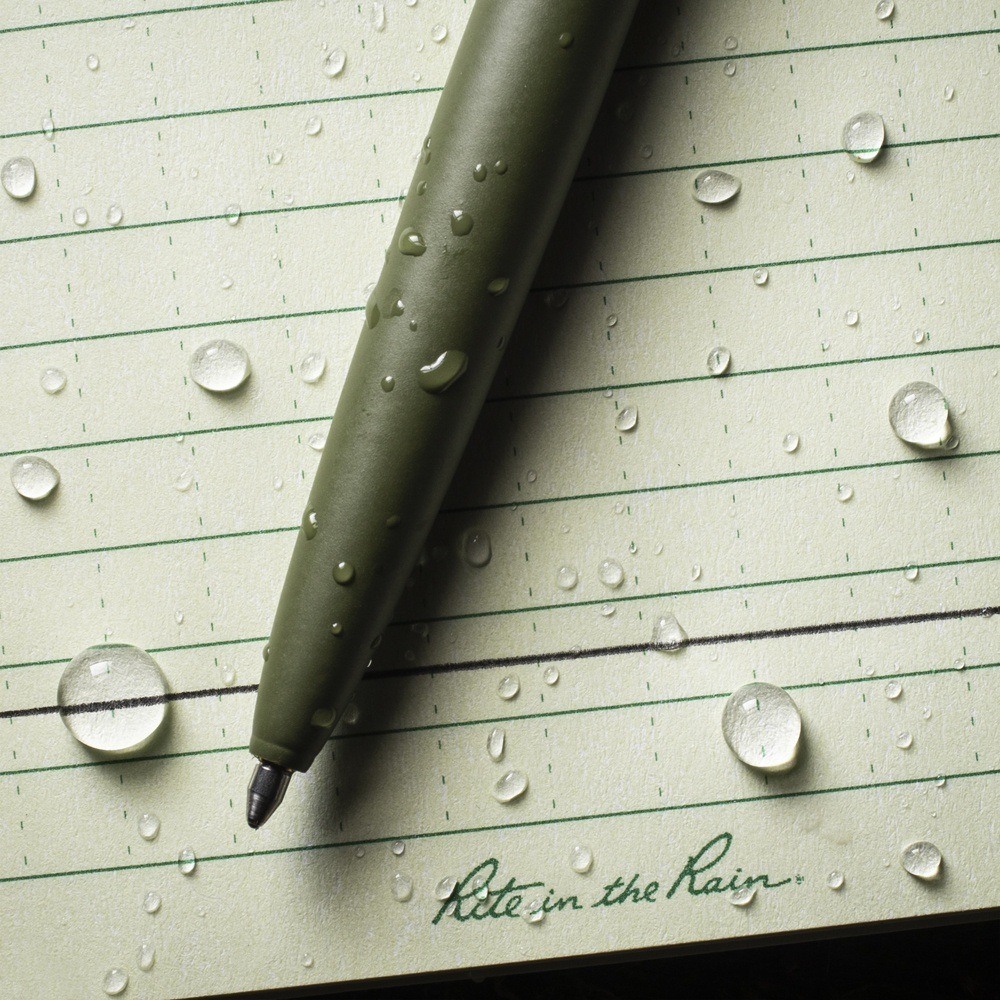 All Weather Pen Clicker Olive