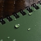 Notebook, Top Spiral, 7,5 x 12,5 cm, Green