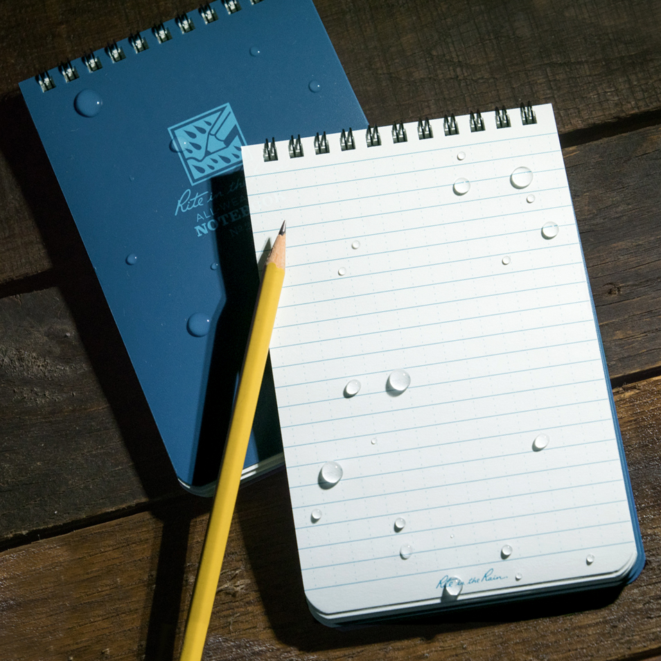 Top Spiral Notebook 10 x 15 cm Blue