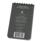 Notebook, Top Spiral, 7,5 x 12,5 cm, Grey