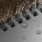 Notebook, Top Spiral, 7,5 x 12,5 cm, Grey