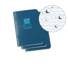 Mini Notebook 12 x 8 cm, Universal, 3-pack, Blue