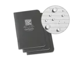 Mini Notebook 12 x 8 cm, Universal, 3-pack, Grey