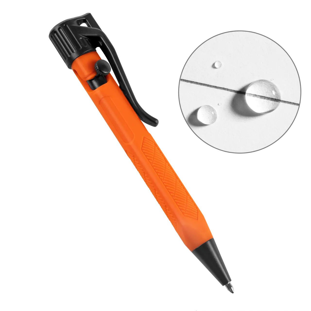 Mini Bolt Action Pen - Orange