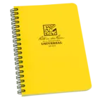 Spiral Notebook, Universal,  12 x 18 cm, Yellow