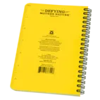 Spiral Notebook, Universal,  12 x 18 cm, Yellow