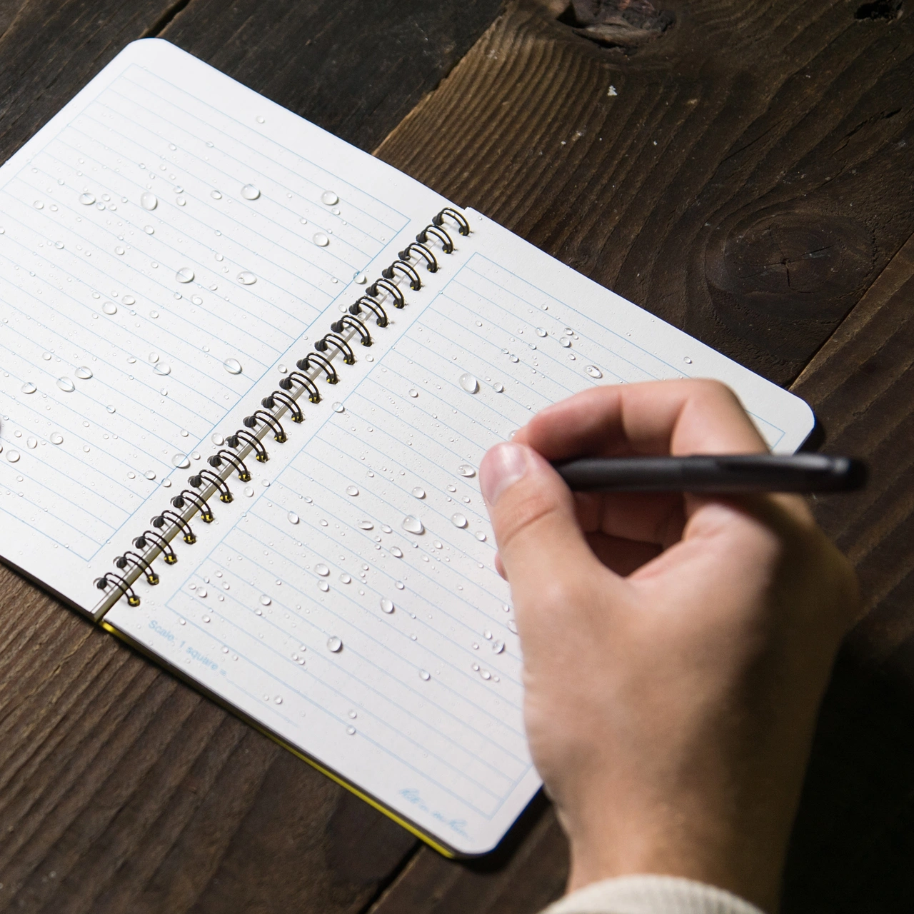 Spiral Notebook, Universal,  12 x 18 cm, Yellow