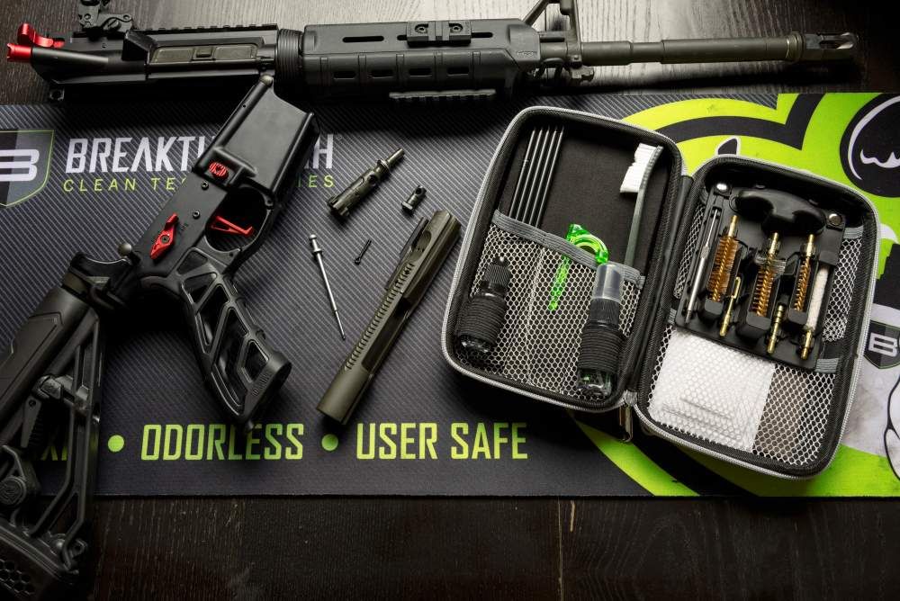 Stainless Steel Rod Cleaning Kit .22 cal thru 12